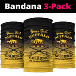 Personalized Afro-Americans Buffalo Soldiers Neck Gaiter 10th Cavalry Regiment LT15