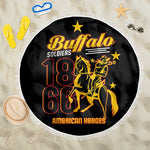 Afro-Americans Buffalo Soldiers Beach Blanket 9th and 10th Cavalry Regiment