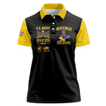 Afro-Americans Buffalo Soldiers Women Polo Shirt 9th and 10th Cavalry Regiment