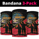 Personalized 4 De Fevereiro Angola Neck Gaiter Coat Of Arms Style LT15