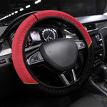 4 De Fevereiro Angola Steering Wheel Cover Coat Of Arms Style