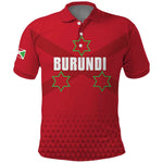 Custom Burundi Football Polo Shirt Go Intamba Go