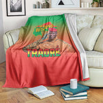 Burkina Faso I Stand With Traore Blanket African Pattern
