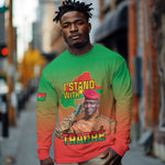 Burkina Faso I Stand With Traore Long Sleeve Shirt African Pattern