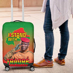 Burkina Faso I Stand With Traore Luggage Cover African Pattern