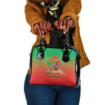 Burkina Faso I Stand With Traore Shoulder Handbag African Pattern