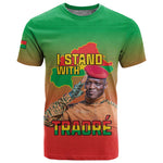 Burkina Faso I Stand With Traore T shirt African Pattern