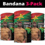 Traore Burkina Faso A Bas La Francafrique Neck Gaiter LT15