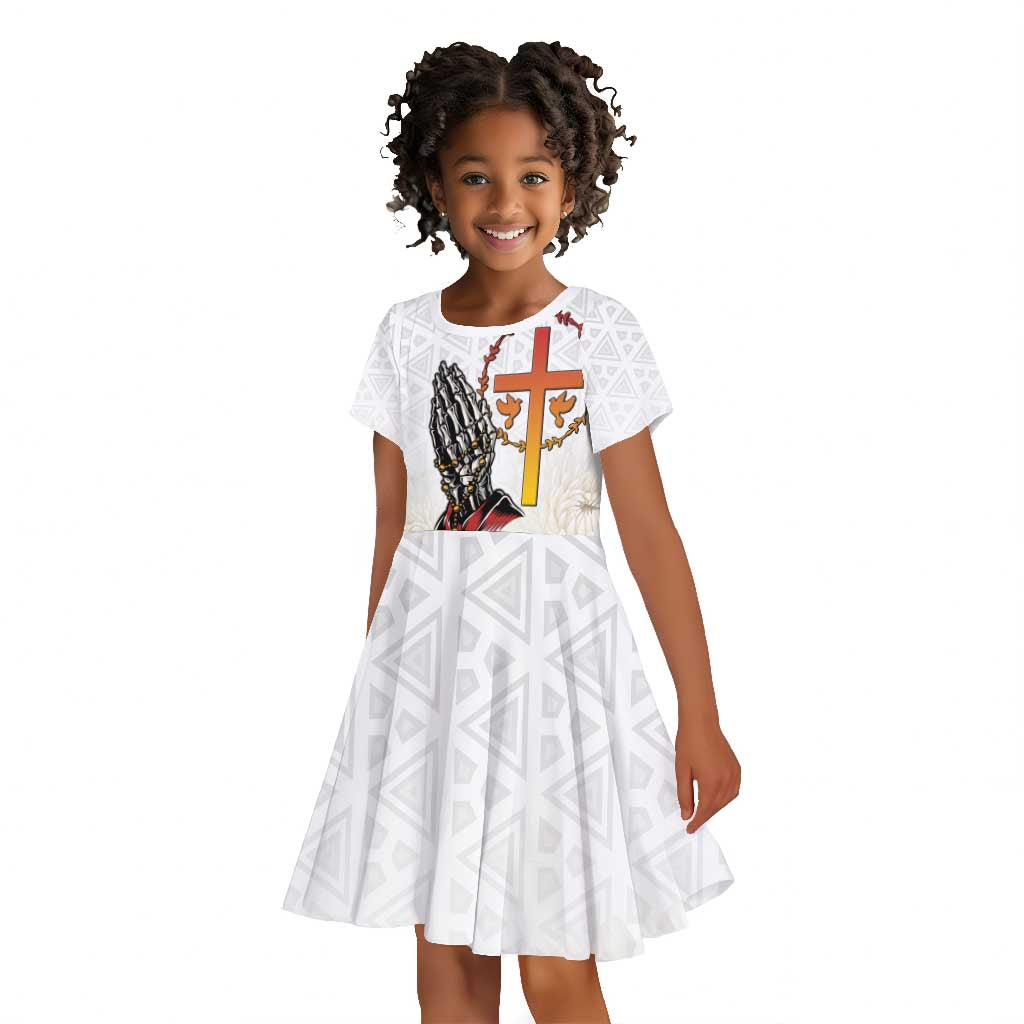 Gone but Never Forgotten Kid Short Sleeve Dress Angola All Souls Day - African Pride