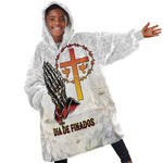Gone but Never Forgotten Kid Wearable Blanket Hoodie Angola All Souls Day - African Pride