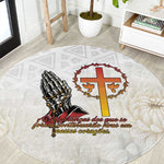 Gone but Never Forgotten Round Carpet Angola All Souls Day - African Pride