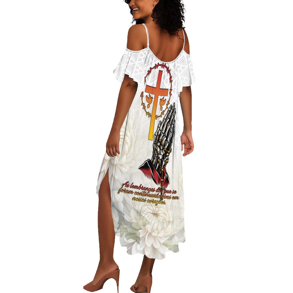 Gone but Never Forgotten Summer Maxi Dress Angola All Souls Day - African Pride