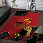 Dia da Independencia de Angola Area Rug Virtus Unita Fortior - African Pride