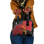 Dia da Independencia de Angola Shoulder Handbag Virtus Unita Fortior - African Pride