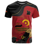 Personalized Dia da Independencia de Angola T shirt Virtus Unita Fortior - African Pride