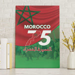 Morocco La Marche Verte Canvas Wall Art Happy 50th Anniversary - African Pride
