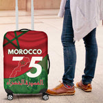 Morocco La Marche Verte Luggage Cover Happy 50th Anniversary - African Pride