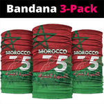 Morocco La Marche Verte Neck Gaiter Happy 50th Anniversary - African Pride