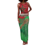 Morocco La Marche Verte Tank Maxi Dress Happy 50th Anniversary - African Pride