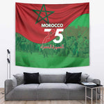 Morocco La Marche Verte Tapestry Happy 50th Anniversary - African Pride