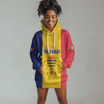Personalized Chad Flag Style Hoodie Dress African Pattern - African Pride