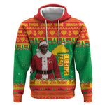 Afro Burkina Faso Christmas Spirit Hoodie Stand With Traore Stand With Hope - African Pride
