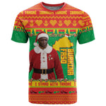 Afro Burkina Faso Christmas Spirit T shirt Stand With Traore Stand With Hope - African Pride