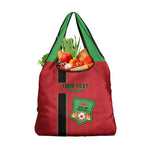 Custom Afro Malawi Football Grocery Bag Go Champions - African Pattern