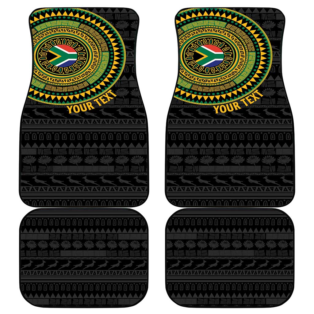 Personalised South Africa African Tribal Pattern Car Mats Chest Arm Tattoo