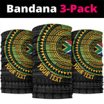 Personalised South Africa African Tribal Pattern Neck Gaiter Chest Arm Tattoo LT15