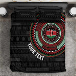 Personalised Kenya African Tribal Pattern Bedding Set Chest Arm Tattoo