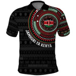 Personalised Kenya African Tribal Pattern Polo Shirt Chest Arm Tattoo