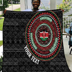 Personalised Kenya African Tribal Pattern Quilt Chest Arm Tattoo