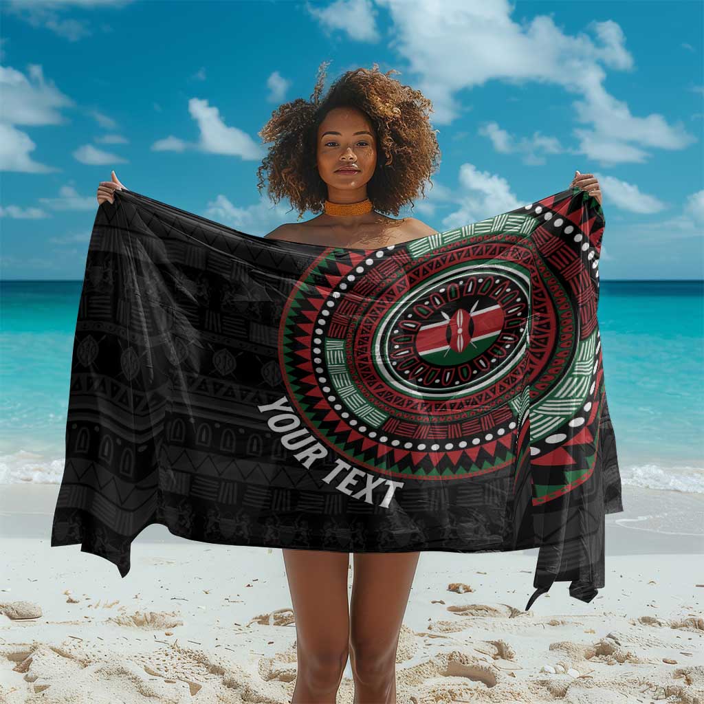 Personalised Kenya African Tribal Pattern Sarong Chest Arm Tattoo
