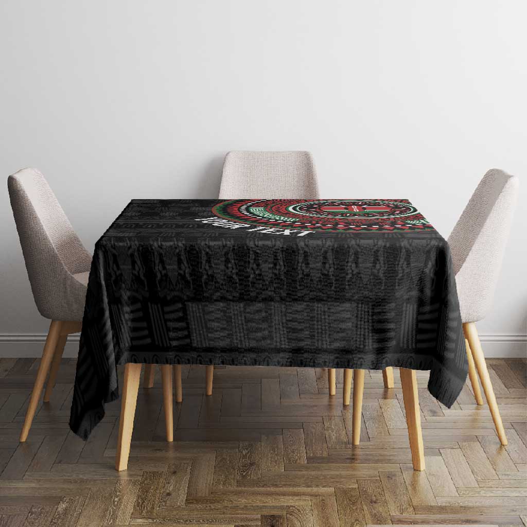Personalised Kenya African Tribal Pattern Tablecloth Chest Arm Tattoo