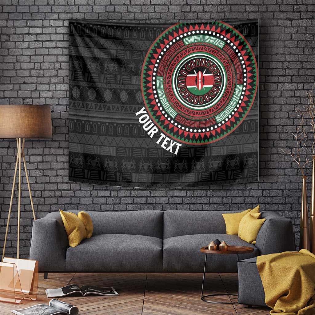 Personalised Kenya African Tribal Pattern Tapestry Chest Arm Tattoo