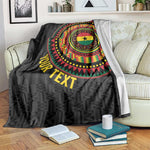 Personalised Ghana African Tribal Mix Kente Patterns Blanket Chest Arm Tattoo