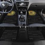 African Adinkra Car Mats Sankofa Bird - Gold Version - Chest Arm Tattoo