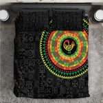 African Sankofa Bird Bedding Set Adinkra Symbols - Chest Arm Tattoo