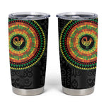 African Sankofa Bird Tumbler Cup Adinkra Symbols - Chest Arm Tattoo