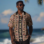 Personalized Ethiopia Hawaiian Shirt Ethiopian Tewahedo Angel Orthodox Black Color