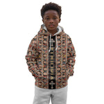 Personalized Ethiopia Kid Hoodie Ethiopian Tewahedo Angel Orthodox Black Color