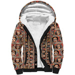 Personalized Ethiopia Sherpa Hoodie Ethiopian Tewahedo Angel Orthodox Black Color