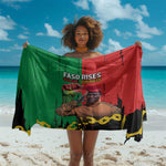 Faso Rises Our Soil Our Rules Sarong Ibrahim Traore Revolutionary Spirit