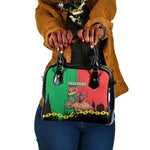 Faso Rises Our Soil Our Rules Shoulder Handbag Ibrahim Traore Revolutionary Spirit