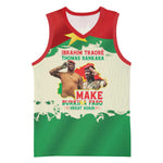 Ibrahim Traore Thomas Sankara Basketball Jersey Make Burkina Faso Great Again - African Pride