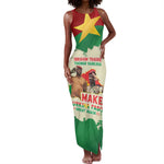 Ibrahim Traore Thomas Sankara Tank Maxi Dress Make Burkina Faso Great Again