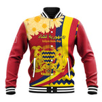 Personalised Afro Chad Baseball Jacket Happy 65th of Independence