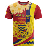 Personalised Afro Chad T shirt Happy 65th of Independence