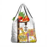 Melkam Enkutatash Eritrean Grocery Bag Camel With Habesha Tilet Pattern - African Pride